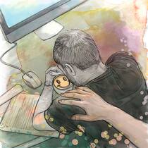 Wie geht man damit um? Depressiv Arbeit