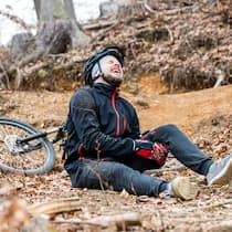 Biker bringen Hausärzte ans Limit Sturz mit dem Bike