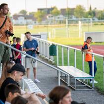 300 Kilometer für ein 0:0 Illertissen, Deutschand, 23. August 2022 - Groundhopper Andrin Braendle www.andrinunterwegs.ch auf Tour nach Illertissen in Suedbayern.