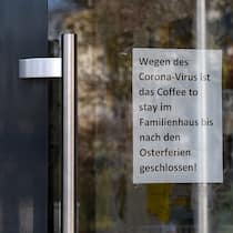 Überbrücken mit einem Grundeinkommen? Geschlossenes Geschäft wegen Corona-Krise