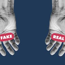 So erkennen Sie Fake News Symbolbild Fake News