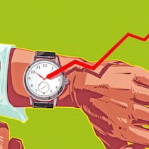 So werden Liebhaberobjekte zu Investments Illu Armbanduhr