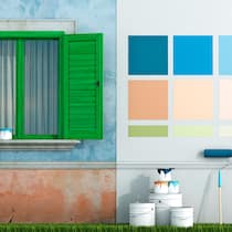 Verlockendes Angebot – teurer Pfusch Frisch gestrichene Fensterläden