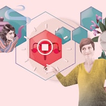 Es geht auch ohne Hormone Wechseljahre Illustration