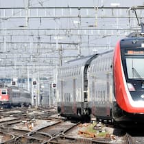 EU für Schweizer Züge zuständig – Behinderte fürchten Rückschläge Fernverkehrszug Dosto unterwegs