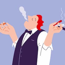 Im Abgang grasig Sommelier testet sich durch legalisierte Rauschmittel