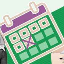 Ausziehen vor dem Kündigungstermin – das gilt Eine Mieterin und ein Mieter schleppen Kartonschachteln sowie einen übermässig grossen Kalender, der sinnbildlich für die vorzeitige Wohnungsrückgabe steht. Was mietrechtlich in der Schweiz gilt, wenn der Auszug aus der Wohnung vor dem Kündigungstermin erfolgt.