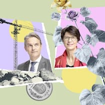 «Eine Kontrolle der Mietzinse ist technisch überhaupt kein Problem» Collage mit Porträts von Beat Walti (FDP) und Ursula Zybach (SP) - Statt Zinssenkungen weiterzugeben, streichen Vermieter hohe Renditen ein. Braucht es eine staatliche Kontrolle? SP-Nationalrätin Ursula Zybach und FDP-Nationalrat Beat Walti kreuzen die Klingen