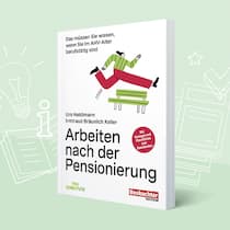 Sie wollen im AHV-Alter weiterarbeiten? Wir haben ein paar Tipps Cover des Beobachter-Ratgebers - Der Beobachter-Ratgeber liefert wertvolle Tipps und wichtige Informationen für alle, die auch nach der Pensionierung einer Arbeit nachgehen wollen