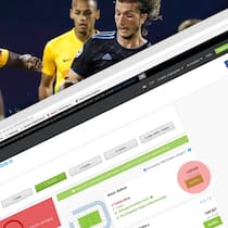 Das Prinzip Viagogo YB-Spiel, daneben die Website von Viagogo mit Tickets für 339 Franken