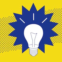 Wer seine Steuern früh zahlt, profitiert meistens Eine Glühbirne leuchtet in blauer Farbe vor einem gelben Hintergrund - Im Beobachter-Format «Hesch gwüsst» lernen Sie auf überraschende Weise, wie Sie Geld, Zeit und Nerven sparen, um administrative Angelegenheiten schnell und einfach zu erledigen.