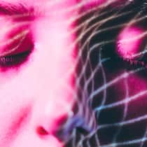 Deepfake-Pornos: Virtuelle Gewalt ist Körperverletzung Biometric identification. Metaverse Technology concepts.