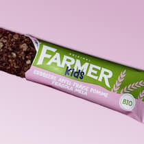 Der Kinder-Farmer-Riegel ist eine Falle Migros Kids-Farmerriegel Erdbeer-Apfel