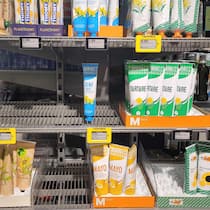Nerven Sie die Lücken bei Coop und Migros? In der Migros-Filiale in Zürich-Stadelhofen gibt es grosse Lücken bei der Mayonnaise