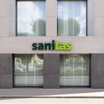 Kunde kritisiert löchriges Werbeversprechen von Sanitas Der Hauptsitz der Sanitas Krankenversicherung in Zuerich, aufgenommen am Mittwoch, 23. Juni 2021. .(KEYSTONE/Alexandra Wey)