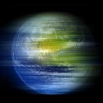 Carpe diem im Turbomodus Verschwommenes Bild von sich drehender Erde. - Die Erde dreht sich schneller, die Tage werden kürzer – vielleicht wird der Menschheit gar eine Sekunde geklaut. Wo sparen wir sie ein?