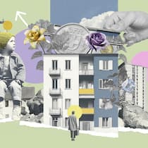 So wehren Sie sich gegen hohe Mieten Haus mit riesigem Fünfliber auf dem Dach - In den letzten Jahren kannten die Mietpreise vor allem eine Richtung: steil nach oben. Der Beobachter zeigt, welche Grenzen das Recht setzt und was die Mieterschaft tun kann