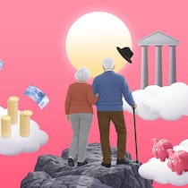 So reicht das Geld bis zum Lebensende Illustration zum Spezial Vorsorge 10/26, Lebenserwartung ©Philip Bürli
