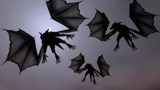 Bürodrachen die Krallen zeigen