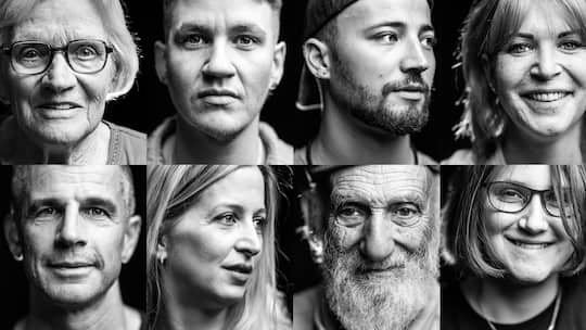 8 Fragen an 8 Menschen