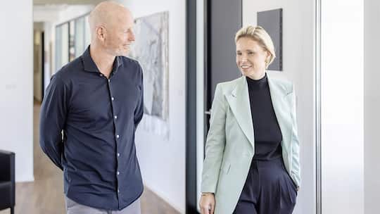 Marc Walder, CEO der Ringier AG, und Ladina Heimgartner, «Blick»-CEO