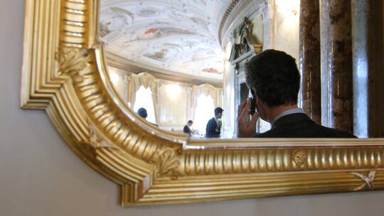 Wandelhalle im Bundeshaus