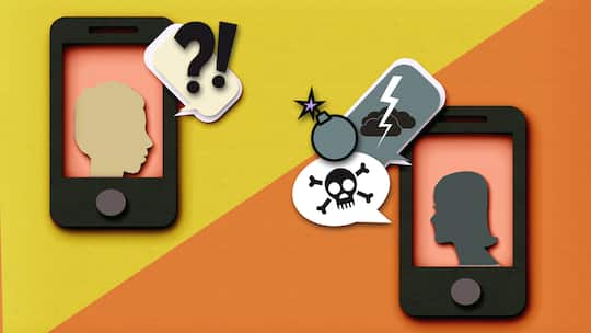 Digital and Mobile communication concept,