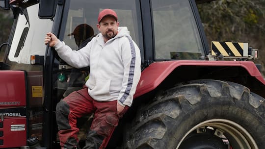 Bauernproteste: Adrian Hunziker