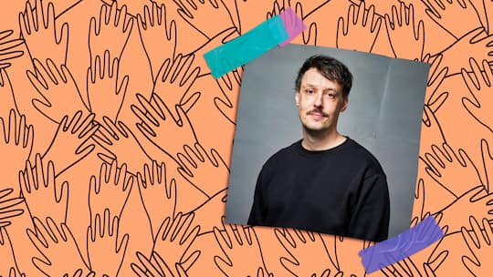 Eine Portrait-Montage von Beat Handschin, Geschäftsführer der SOS Beobachter Stiftung