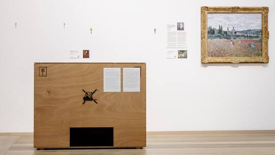 Das Kunsthaus musste einige Kunstwerke abhängen, die unter NS-Raubkunst fallen könnten. (KEYSTONE/Michael Buholzer)