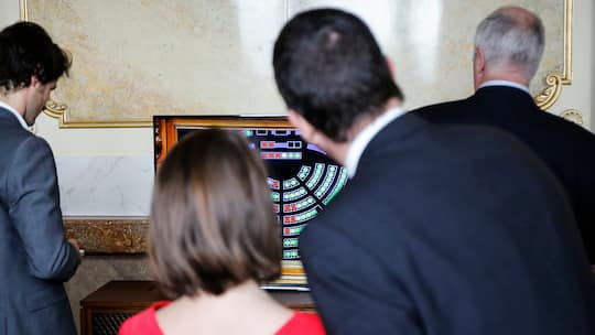 Wer hat wie gestimmt? Abstimmung im Nationalrat.