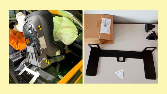 Adapter für Isofix-Stationen