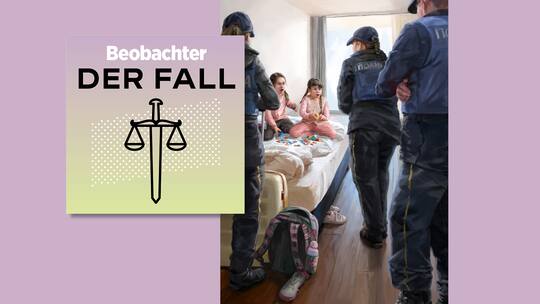 Illustration Podcast Trennung / Kindsentführung