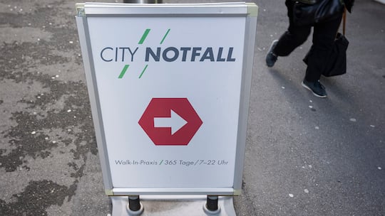 City Notfall am 23.02.2024 in Bern. Foto: Raphael Moser / Tamedia AG