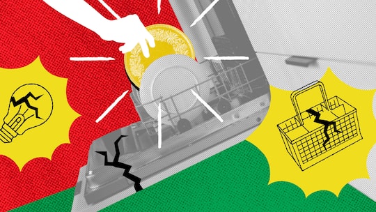 Eine Person räumt den Geschirrspüler aus - Geht etwas im Haushalt von Mieterinnen und Mieter kaputt, regelt der sogenannte kleine Unterhalt, ob die Mieterschaft selber Hand anlegen oder für die Kosten der Beseitigung aufkommen muss.