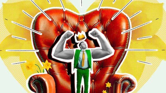 Illustration narzisstischer Chef: Mobbing Hilfe, mein Chef ist ein Narzisst! Manipulative Chefinnen und Chefs können für Angestellte zum Martyrium werden. Doch man kann sich wehren.