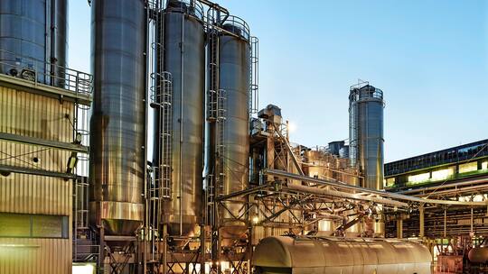 Industrieanlage, Produktionsanlage für die Pharmaindustrie