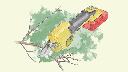 Heckenschere mit Akku - Für die Gartenarbeit sind akkubetriebene Geräte eine grosse Hilfe. Doch manche haben auch ihre Tücken. Die Tipps vom Beobachter