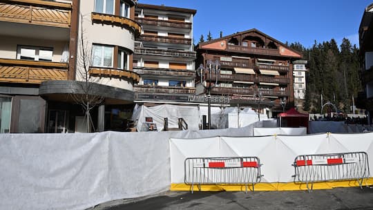CRANS-MONTANA, SWITZERLAND - JANUARY 02: The entrance of Le Constellation bar on January 02, 2026 after a deadly fire at Le Constellation bar in the early hours of new year's day in Crans-Montana, Switzerland. According to authorities, around 40 peop…