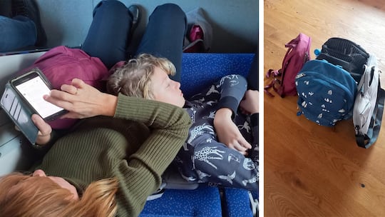 Bilder der Flucht von Kateryna Potapenko