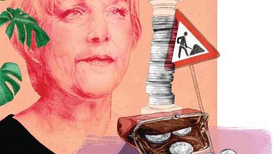 Illustration Frauenrentenalter