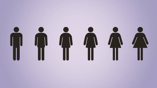 Illustration: Zwischen den Geschlechtern