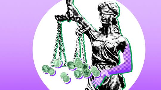 Eine Justizia mit Geld - Wer berechtigte zivilrechtliche Ansprüche hat, soll sie gerichtlich durchsetzen können, auch wenn das Geld nicht reicht. Deshalb springt die Staatskasse in die Bresche. Der Beobachter sagt, was gilt