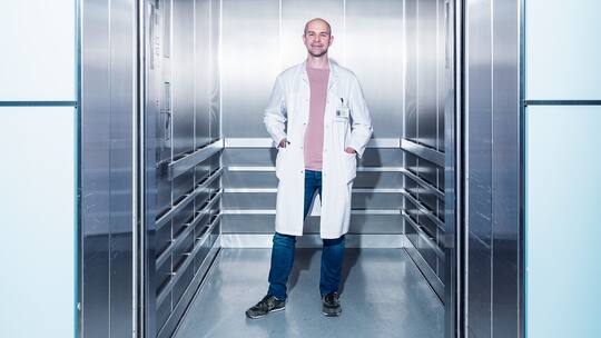 Christoph Sander, Kinderarzt im Berner Inselspital