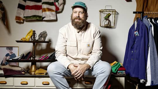 Daniel Buchschacher vom «Onkel Emma»-Laden in Zürich