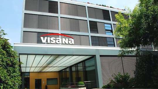 Der Visana Hauptsitz in Bern