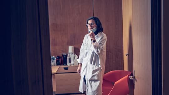 Prof. Sophie Pauteux, Palliativmedizinerin und Mitglied der Corona-Taskforce