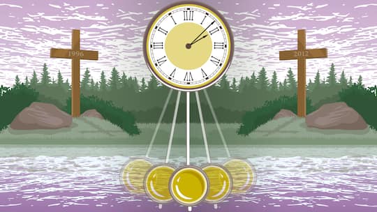 Illustration einer Bestattung: Tote, die niemand will – wie eine Bestattungsfirma zweimal das gleiche Schicksal ereilt