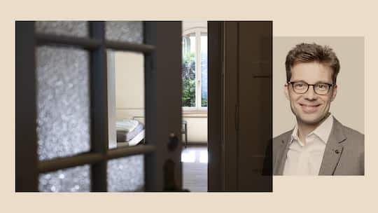 Sicht in ein Zimmer der eroeffnenden Notschlafstelle, am Dienstag, 17. Juni 2025, in Bern. Der Gemeinderat hat im Rahmen der Strategie Obdach 2024-2027 verschiedene Massnahmen zur Weiterentwicklung der staedtischen Wohn- und Obdachlosenhilfe beschlos…