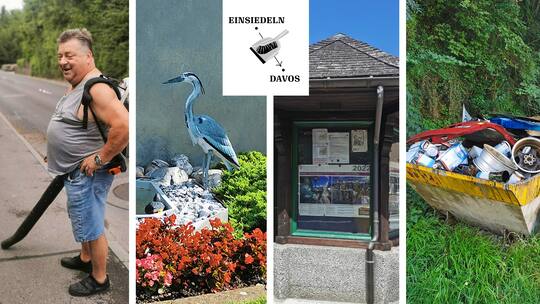 Szenen eines Trips von Einsiedeln nach Davos